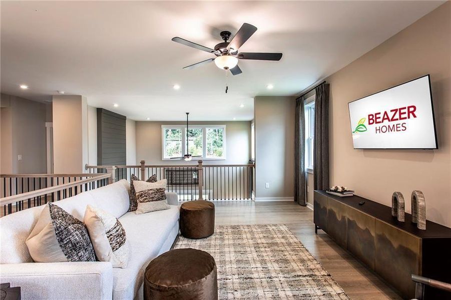 Furnished interior view inside a new home in Wisteria at GreenHouse, Marietta (Image 17).