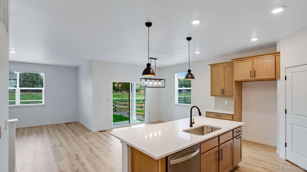 Furnished interior view inside a new home in Hansen Farm, Fort Collins (Image 8).