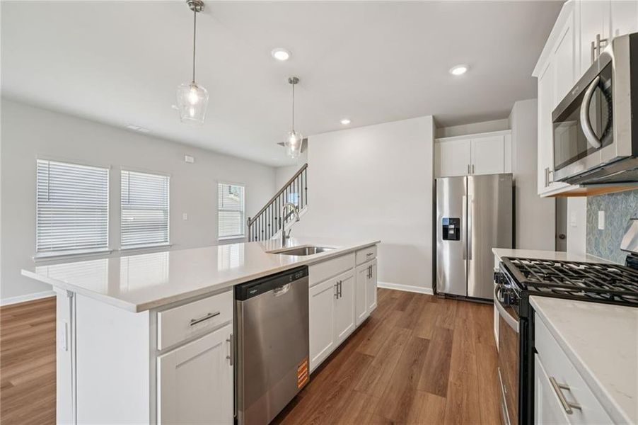 Furnished interior view inside a new home in Martin Springs - Reserve Series, Lawrenceville (Image 6).
