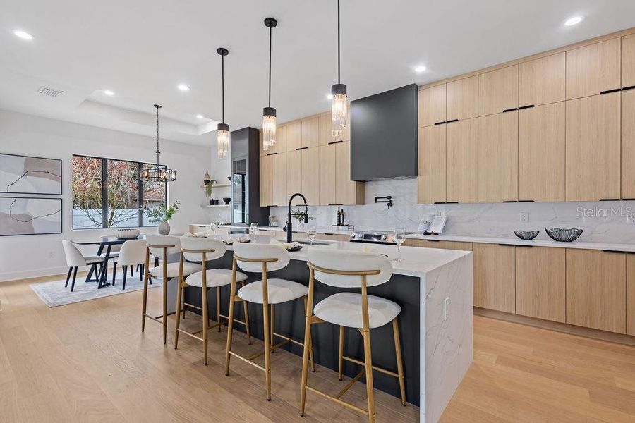 Furnished interior view inside a new home in , Tampa (Image 16). Furnished interior view inside a new home in , Tampa (Image 16).