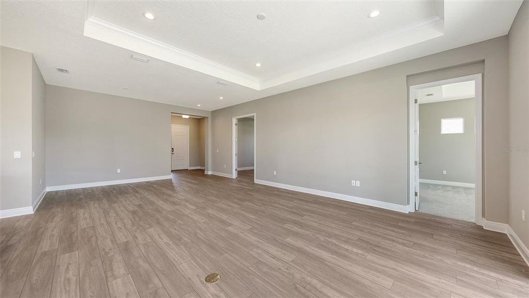 Spacious, unfurnished interior of a new home in Wildleaf, Parrish (Image 28). Spacious, unfurnished interior of a new home in Wildleaf, Parrish (Image 28).