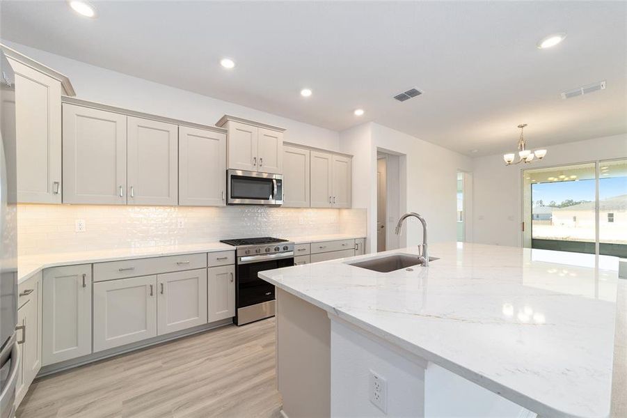 Furnished interior view inside a new home in , Ocala (Image 9).