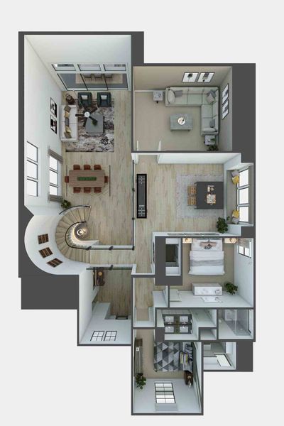 2D floor plan layout of this home in The Arbor At Pecan Ridge, Fulshear, TX (Image 4). 2D floor plan layout of this home in The Arbor At Pecan Ridge, Fulshear, TX (Image 4).