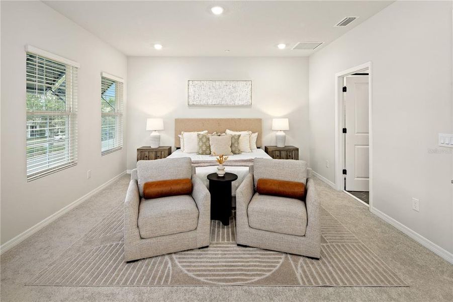 Furnished interior view inside a new home in , Orlando (Image 13). Furnished interior view inside a new home in , Orlando (Image 13).