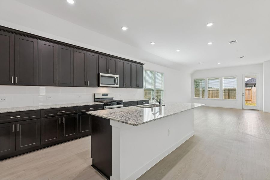 Furnished interior view inside a new home in Windcress, Cove (Image 4).