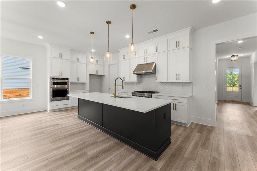 Furnished interior view inside a new home in Hillgrove Preserve, Powder Springs (Image 12).