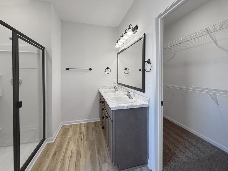 Furnished interior view inside a new home in The Village at Sassafras, Allenhurst (Image 8).