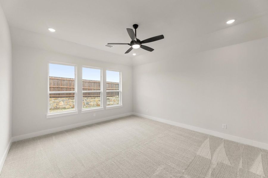 Spacious, unfurnished interior of a new home in View at the Reserve, Mansfield (Image 18). Spacious, unfurnished interior of a new home in View at the Reserve, Mansfield (Image 18).