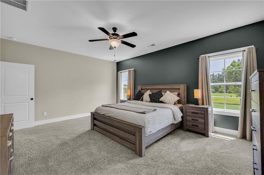 Furnished interior view inside a new home in , Social Circle (Image 36).