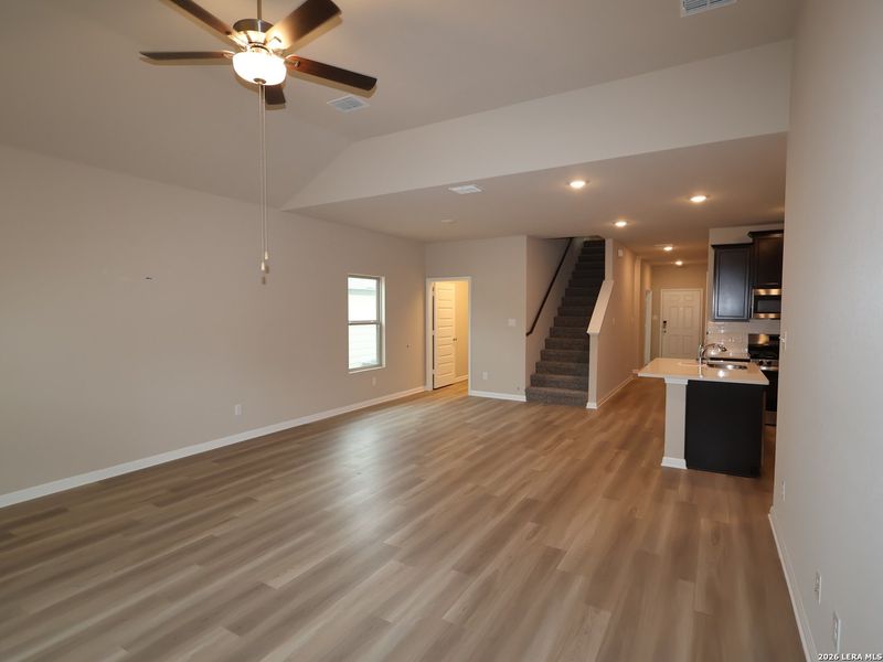 Spacious, unfurnished interior of a new home in Mesquite Ridge, San Antonio (Image 16). Spacious, unfurnished interior of a new home in Mesquite Ridge, San Antonio (Image 16).