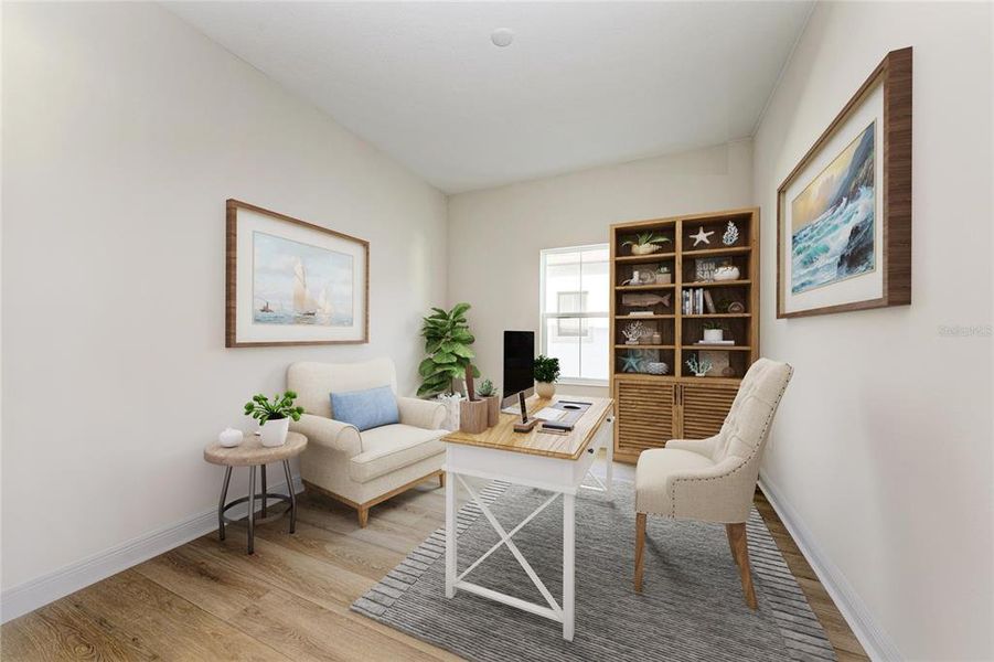 Furnished interior view inside a new home in Oakfield, Parrish (Image 13).