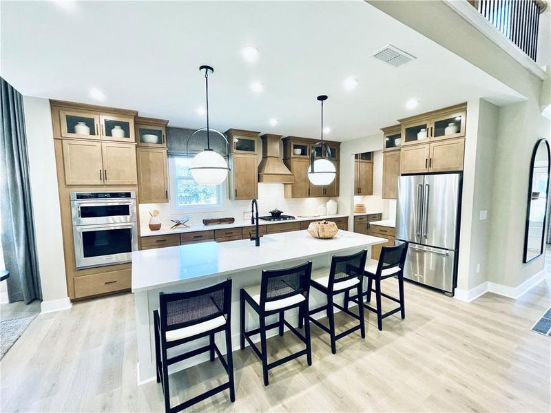 Furnished interior view inside a new home in Hopewell Reserve, Cumming (Image 25). Furnished interior view inside a new home in Hopewell Reserve, Cumming (Image 25).