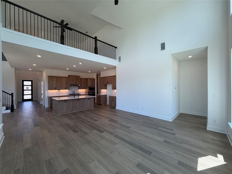 From Family Room to Open Concept Kitchen