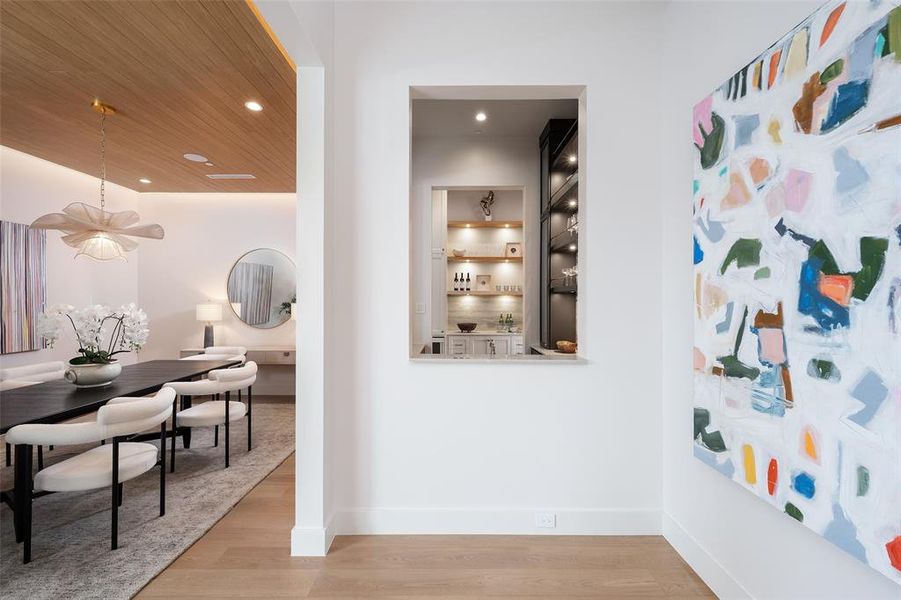 Furnished interior view inside a new home in , Dallas (Image 19). Furnished interior view inside a new home in , Dallas (Image 19).