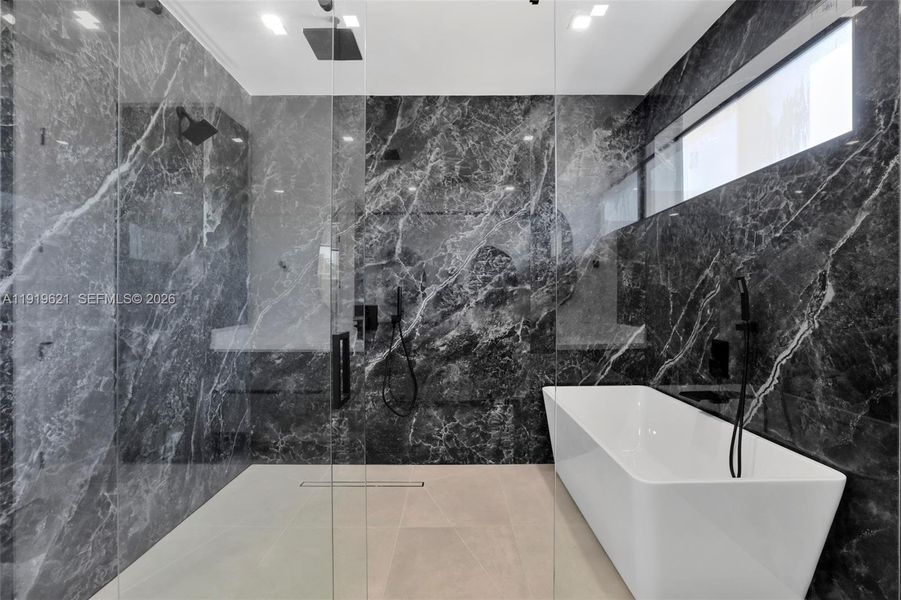 Furnished interior view inside a new home in , Miami (Image 4).