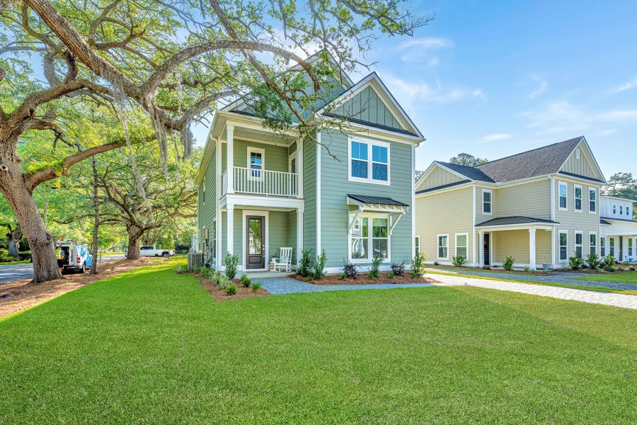 Representative exterior photo of a completed home built from the Jasmine by Center Park Homes in Pineland Village, Summerville, SC (Image 21).