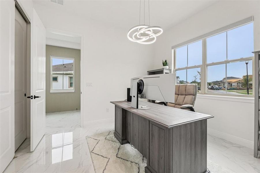 Furnished interior view inside a new home in , St. Cloud (Image 36).