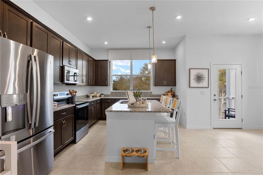 Furnished interior view inside a new home in , Westchase (Image 21).