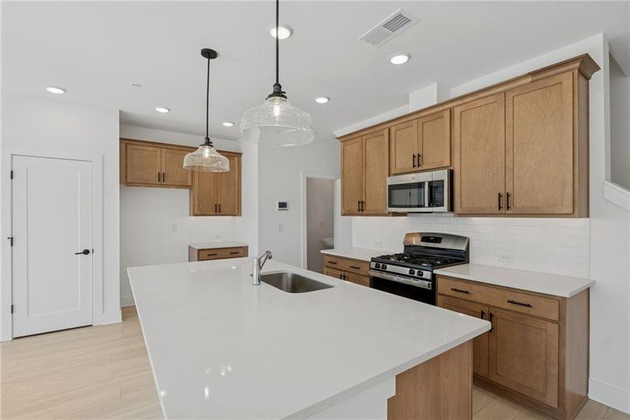 Furnished interior view inside a new home in Grandview Terrace, Canton (Image 7).