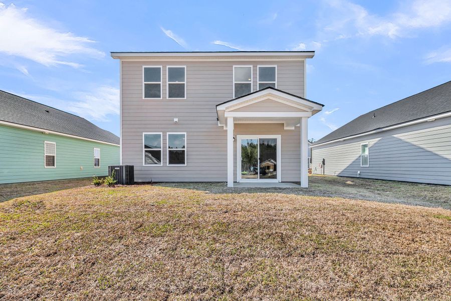 Exterior details and patio area of a home in , Ravenel (Image 19).