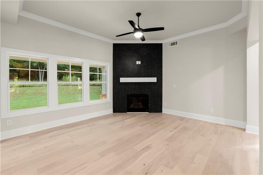 Spacious, unfurnished interior of a new home in , Covington (Image 31).