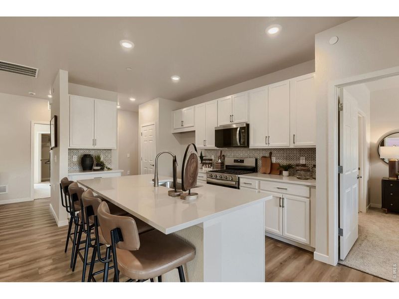 Furnished interior view inside a new home in , Westminster (Image 17).