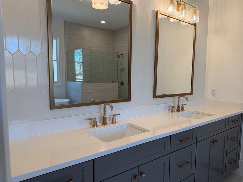 Furnished interior view inside a new home in Woodford, Acworth (Image 10).