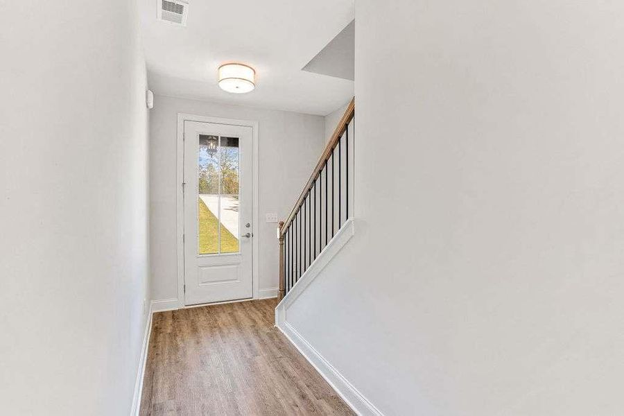 Spacious, unfurnished interior of a new home in Waters Edge, Mansfield (Image 25). Spacious, unfurnished interior of a new home in Waters Edge, Mansfield (Image 25).