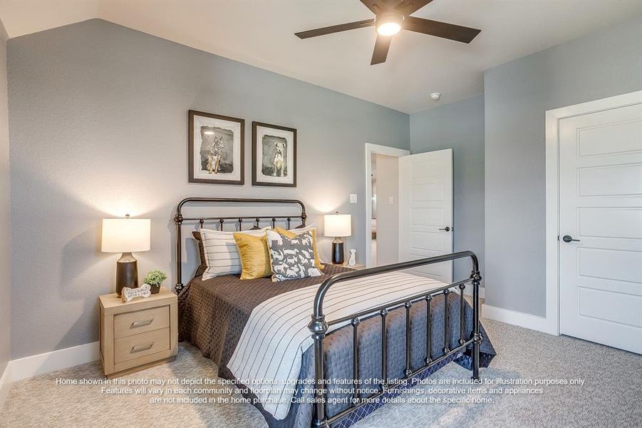 Example Upstairs Bedroom Example Upstairs Bedroom