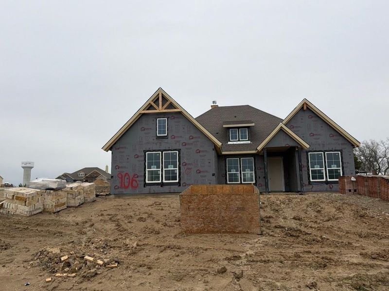 View of property under construction