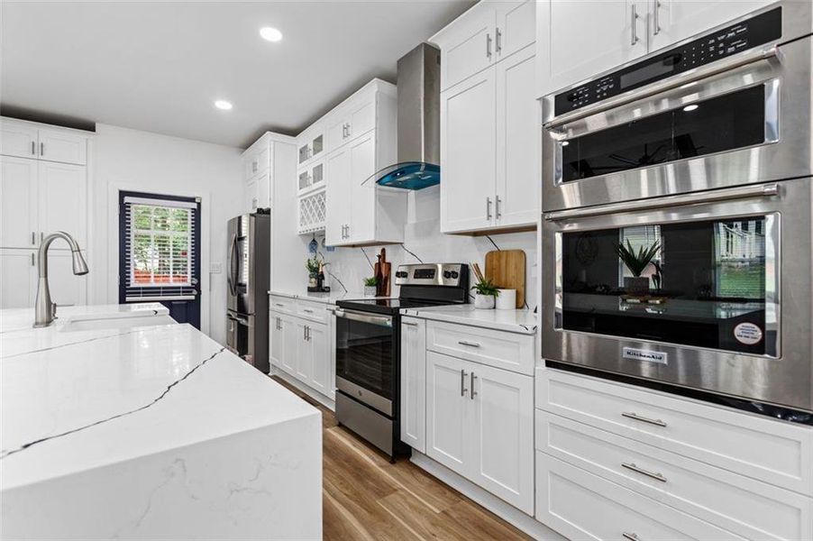 Furnished interior view inside a new home in , Atlanta (Image 3).