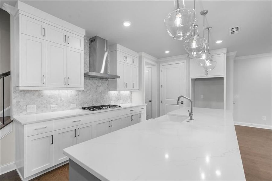 Sleek and Modern Design selections - featuring upgrades throughout - Calacatta Miraggio Quartz Contertops Sleek and Modern Design selections - featuring upgrades throughout - Calacatta Miraggio Quartz Contertops