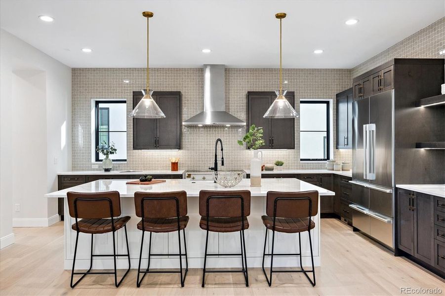 Furnished interior view inside a new home in , Denver (Image 13).