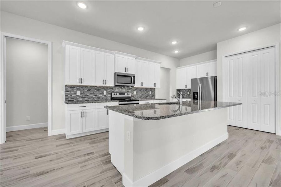 Furnished interior view inside a new home in , Cape Coral (Image 11).