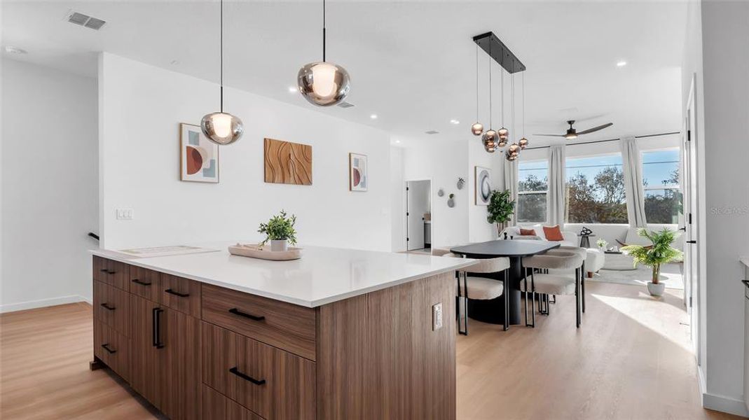 Furnished interior view inside a new home in , St. Petersburg (Image 29).