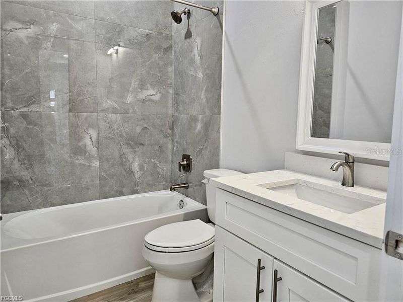 Furnished interior view inside a new home in , Cape Coral (Image 12).