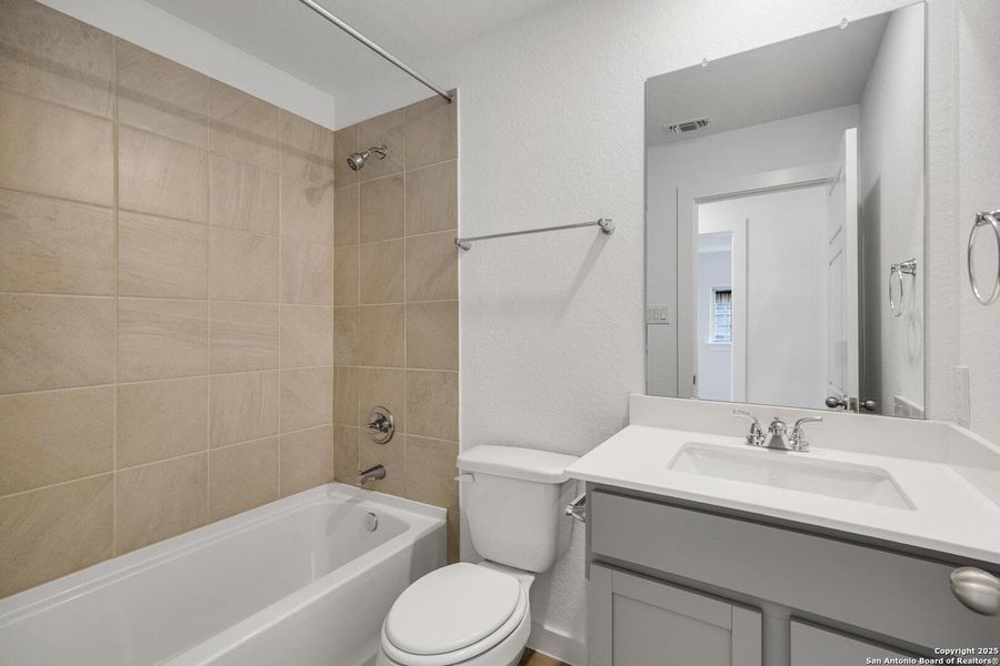 Furnished interior view inside a new home in Morgan Meadows, San Antonio (Image 4). Furnished interior view inside a new home in Morgan Meadows, San Antonio (Image 4).