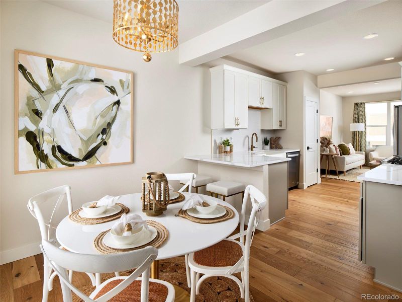 Elevated second level main floor Elevated second level main floor