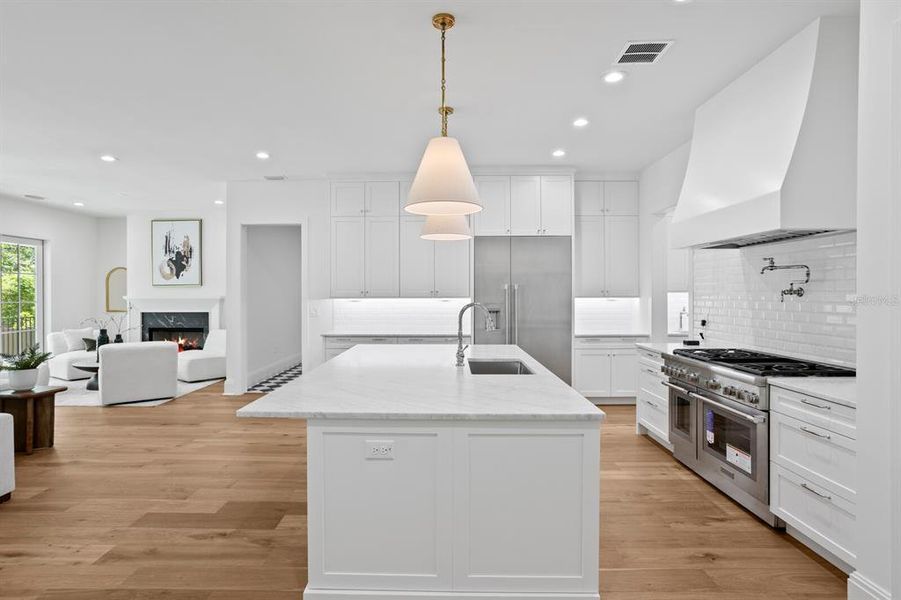 Furnished interior view inside a new home in , Tampa (Image 43). Furnished interior view inside a new home in , Tampa (Image 43).