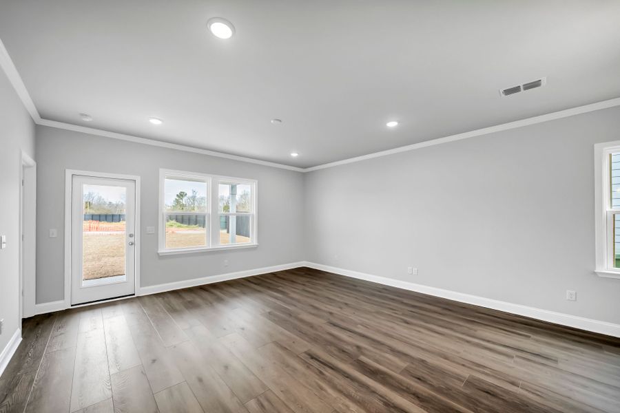 Spacious, unfurnished interior of a new home in Monroe Preserve, Chapin (Image 42).
