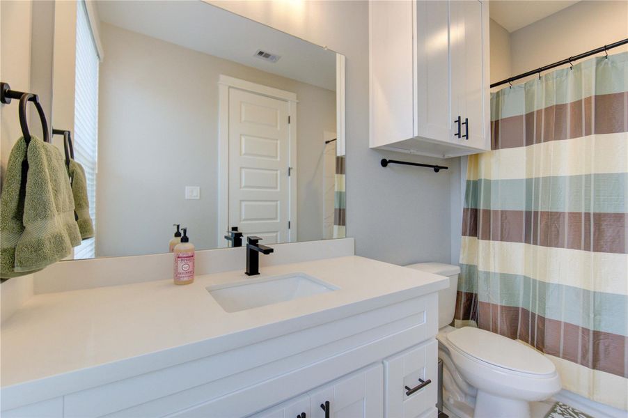 Ensuite bath 3rd floor bedroom.