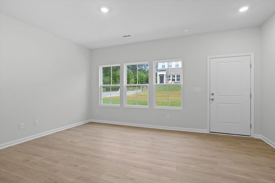 Spacious, unfurnished interior of a new home in Renaissance at White Oak, Garner (Image 16).