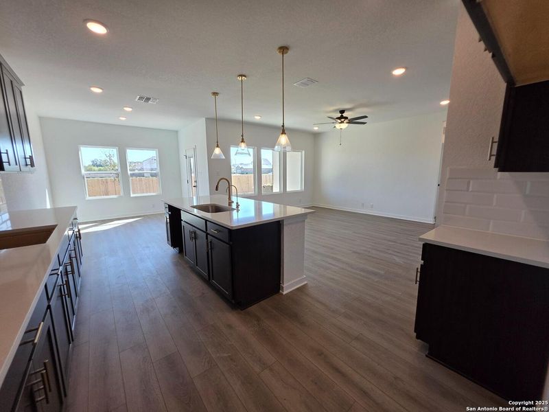 Furnished interior view inside a new home in , Schertz (Image 7).