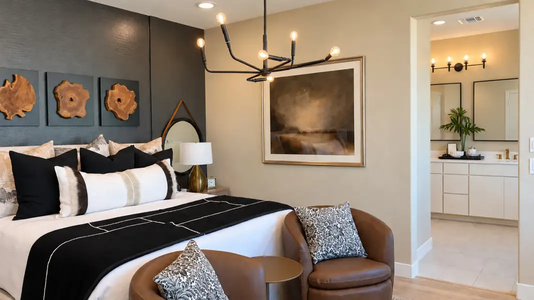 DRB Homes Alamar Avondale AZ Primary Bed with Bath
