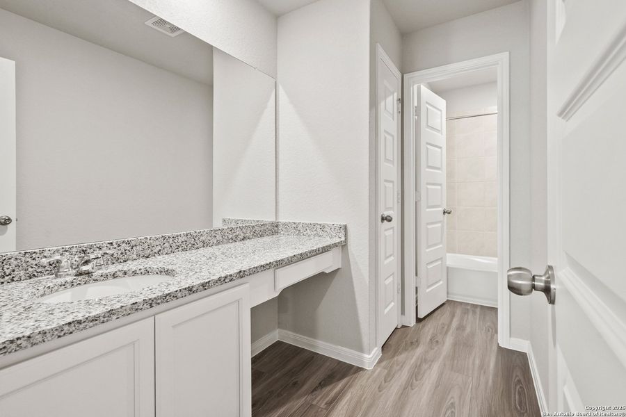 Furnished interior view inside a new home in Swenson Heights, Seguin (Image 13).