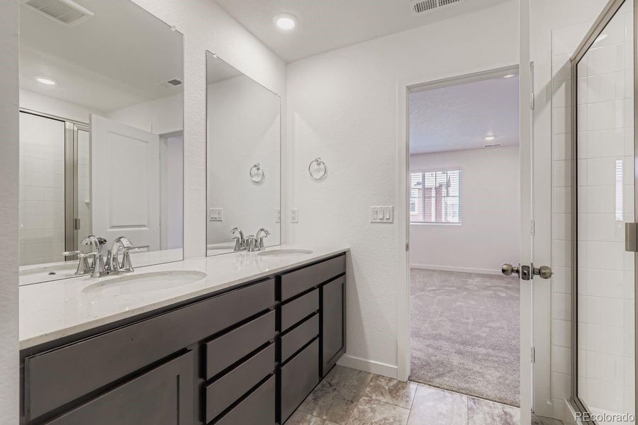 Furnished interior view inside a new home in , Thornton (Image 7).