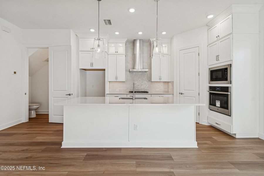 Furnished interior view inside a new home in Seven Pines 24' Rear Entry Townhomes, Jacksonville (Image 9).