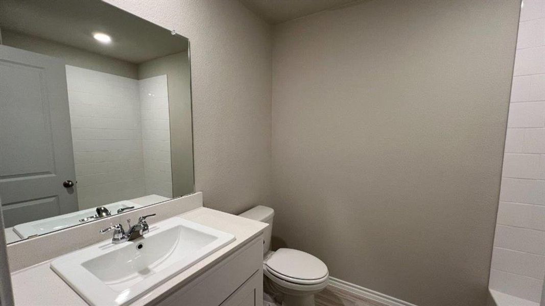 Furnished interior view inside a new home in Rosewood at Beltmill, Fort Worth (Image 9). Furnished interior view inside a new home in Rosewood at Beltmill, Fort Worth (Image 9).