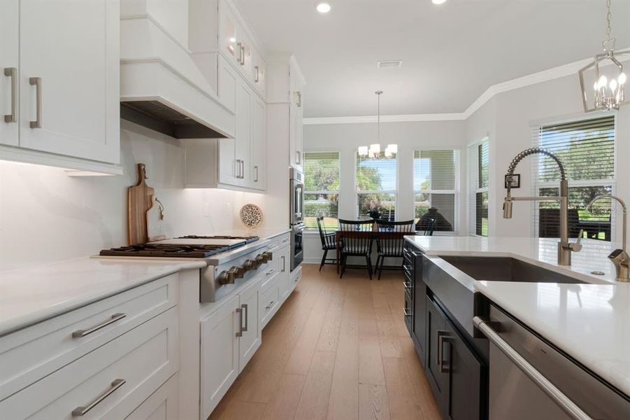 Furnished interior view inside a new home in River's Edge, Wesley Chapel (Image 30).