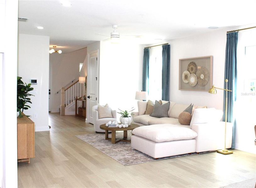 Furnished interior view inside a new home in , Venice (Image 14). Furnished interior view inside a new home in , Venice (Image 14).